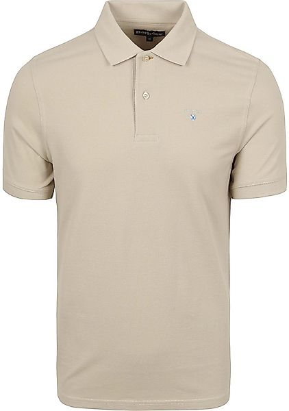 Barbour Pique Poloshirt Beige - Größe XXL günstig online kaufen