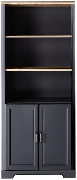 Innostyle Mehrzweckschrank Büroregal Stauraumelement JASMIN 03 Graphit Arti günstig online kaufen