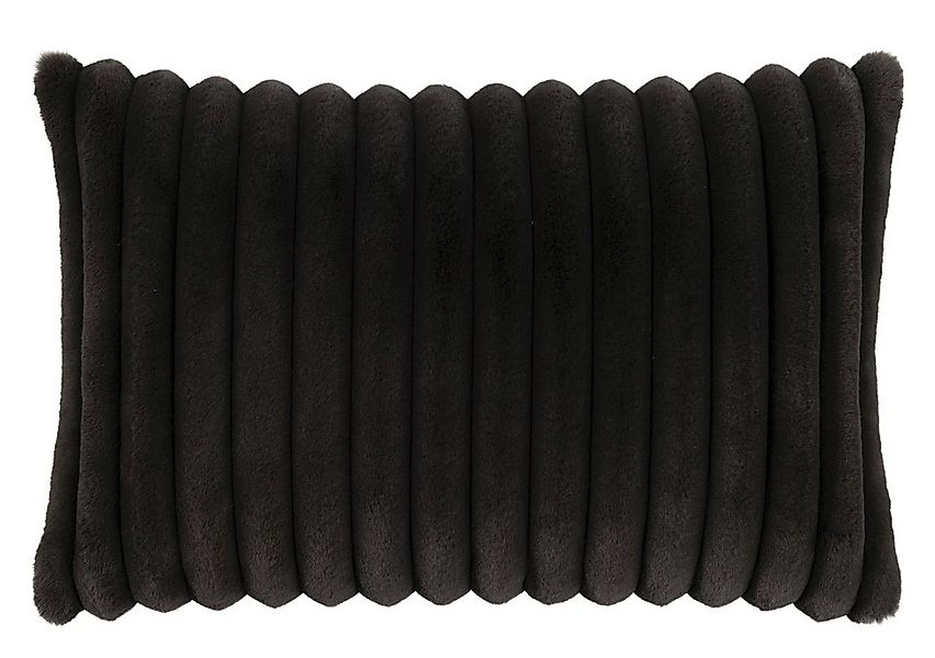 Magma Heimtex Kissenhülle RAYA, 60 x 40 cm, Anthrazit, Polyester, Samtoptik günstig online kaufen