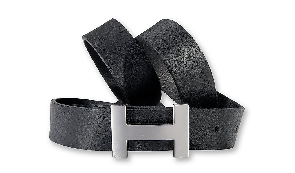 Silbergift Koppelgürtel Koppelgürtel aus seidig glänzendem Nappaleder günstig online kaufen