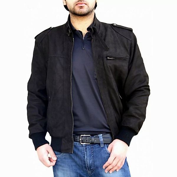 German Wear Lederjacke Trend 524J braun Lederjacke Jacke aus Nubuck Leder B günstig online kaufen