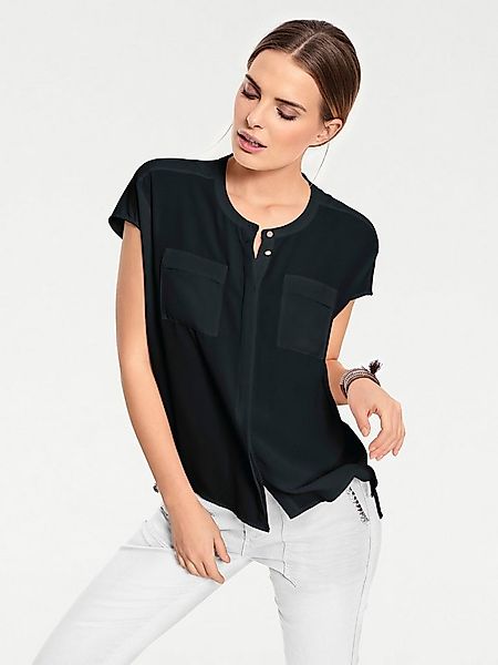 heine Klassische Bluse Oversized Bluse Kurzarm günstig online kaufen