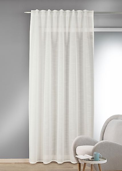 HOMING Gardine "Liv" verdeckte Schlaufen 1 Stk. tlg. Fertigschal günstig online kaufen