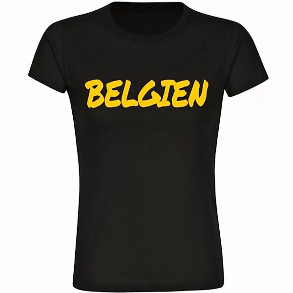 multifanshop T-Shirt Damen Belgien - Textmarker - Frauen günstig online kaufen