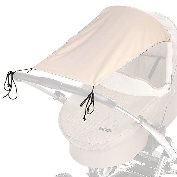 Diago Kinderwagen-Sonnenschutzhülle Beige, Sonnensegel für Kinderwagen günstig online kaufen