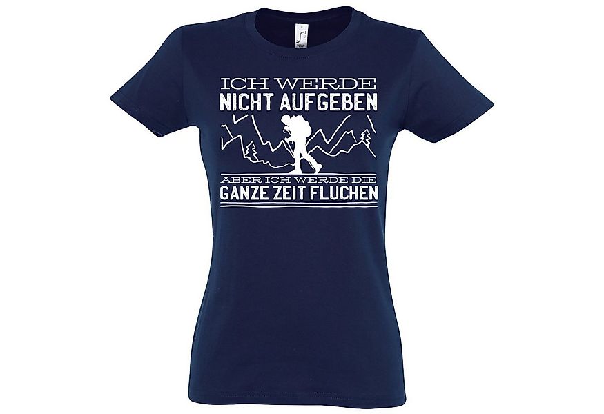 Youth Designz T-Shirt Nicht Aufgeben Wandern Damen T-Shirt mit trendigem Fr günstig online kaufen