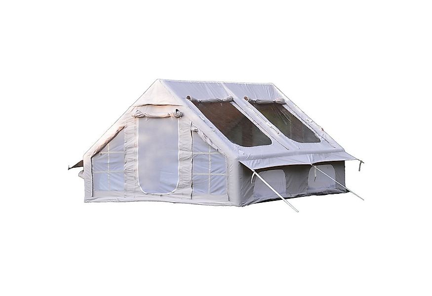 LVHOM aufblasbares Zelt 300x400x200cm(LxBxH) Steildach, 2 Türen, 6 Fenstern günstig online kaufen