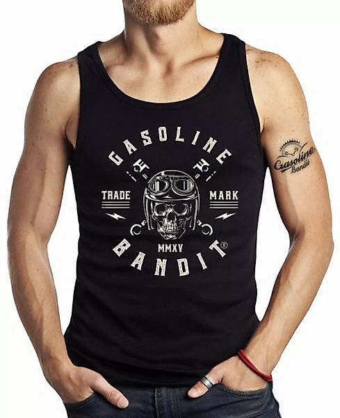 GASOLINE BANDIT® Tanktop für Biker Racer Motorrad Fans - MMXV günstig online kaufen