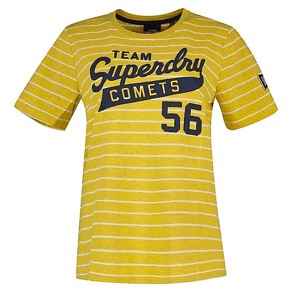 Superdry Trophy Series High Kurzärmeliges T-shirt M Pigment Yellow Marl günstig online kaufen