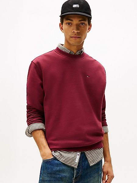 Tommy Jeans Sweatshirt TJM REGULAR FLAG CREW NECK Mit besticktem Markenlogo günstig online kaufen