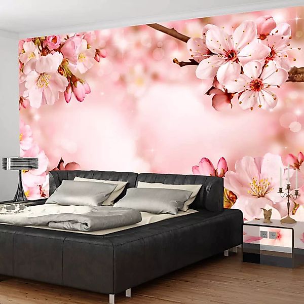Selbstklebende Fototapete - Magical Cherry Blossom günstig online kaufen