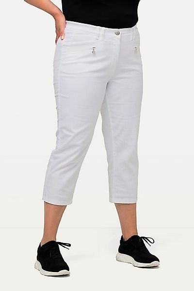 Ulla Popken Funktionshose Hose Mony wadenlang Zipptaschen Stretch günstig online kaufen