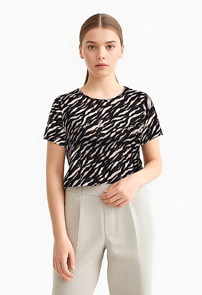 ONLY CARMAKOMA Shirtbluse "CARVICA SS TOP WVN NOOS" Materialmix, regular fi günstig online kaufen