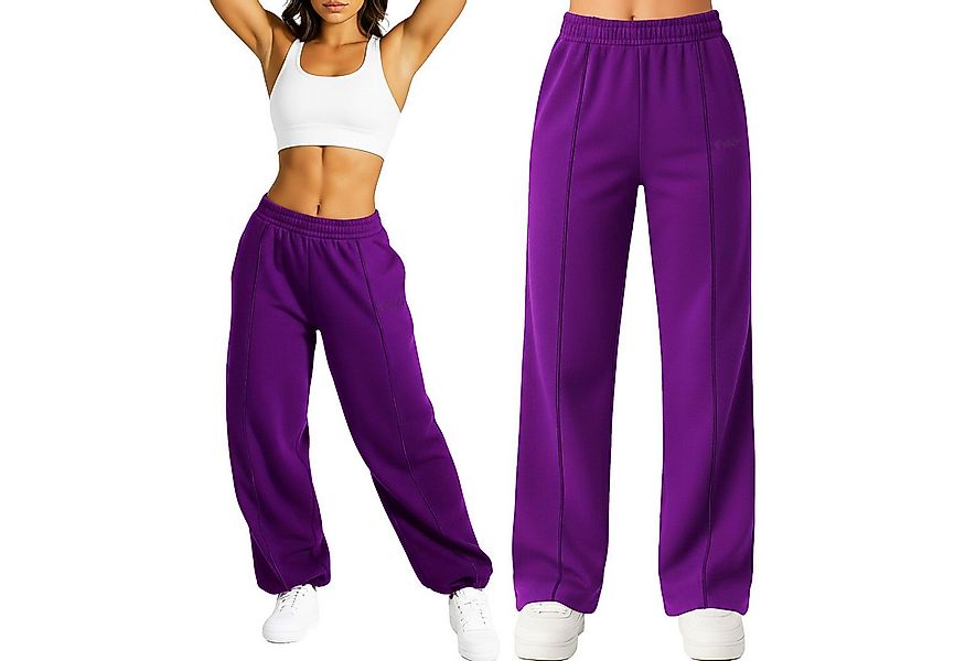 Smilodox Jogginghose Damen Siara, Bequeme Freizeithose mit Seitentaschen Tr günstig online kaufen
