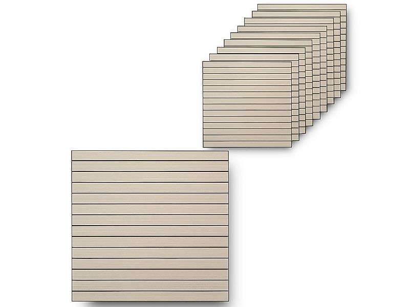 HOOZ 3D Wandpaneel Wandverkleidung Holzoptik – Selbstklebende 3D-Paneele He günstig online kaufen