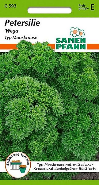 SAMEN PFANN Kräutersamen Petersilie, Mooskrause Wega Kräuter-Samen Gewürz P günstig online kaufen