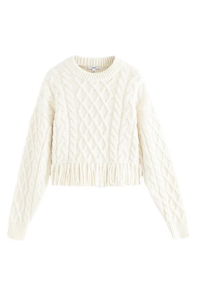 Next Rundhalspullover Rundhals-Pullover im Zopfstrick mit günstig online kaufen