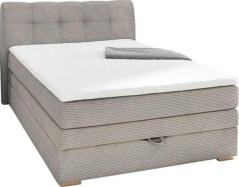 Jockenhöfer Gruppe Boxspringbett »Amelie« mit Bettkasten und Topper, erhält günstig online kaufen