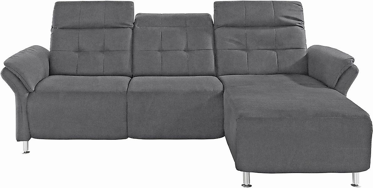 Places of Style Ecksofa »Manhattan L-Form«, 2 Sitze mit elektrischer Relaxf günstig online kaufen