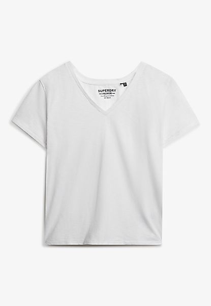 Superdry T-Shirt STUDIOS SLUB EMB VEE günstig online kaufen