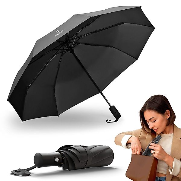 Styngard Taschenregenschirm BERGEN, bis 140 km/h günstig online kaufen