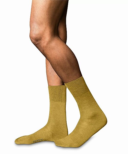 FALKE No. 6 Finest Merino & Silk Gentlemen Socken, Herren, 39-40, Gelb, Uni günstig online kaufen