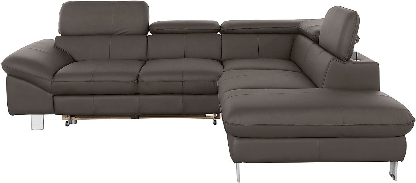 COTTA Ecksofa Driver L-Form, mit Kopfteilverstellung, günstig online kaufen