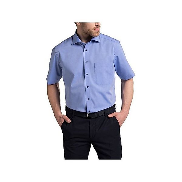 Eterna Businesshemd Kurzarm Business Hemd ’für Herren in blau’ (1-tlg., kei günstig online kaufen