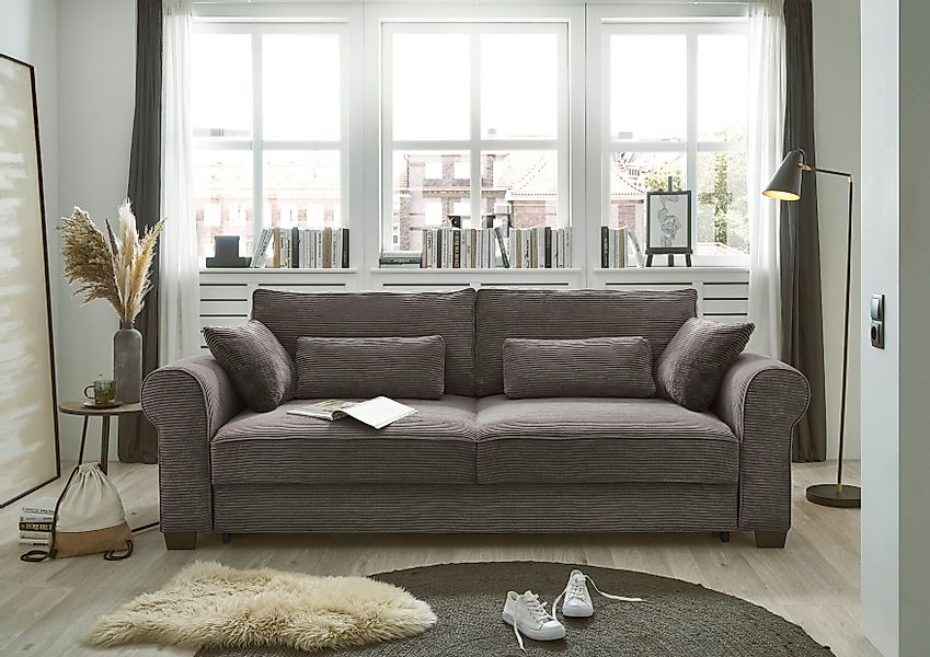 ED EXCITING DESIGN Schlafsofa Angelina, mit günstig online kaufen