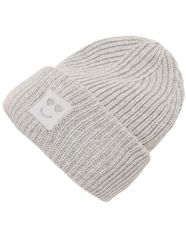 Zwillingsherz Strickmütze Smile Grobstrick, Smile Patch günstig online kaufen