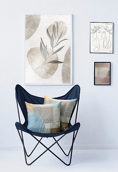 APELT Dekokissen "Happy" Kissenhülle mit Füllung, 1 Stück günstig online kaufen