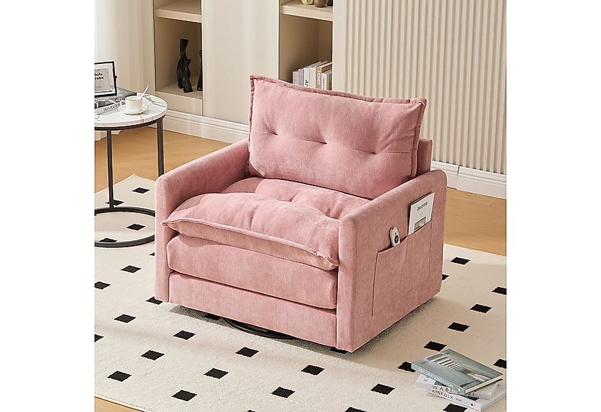 STILVORA Relaxsessel Loungesessel wohnzimmer,360° drehbarer großes Einzelso günstig online kaufen