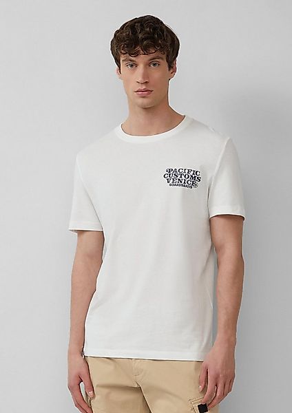 s.Oliver Kurzarmshirt T-Shirt Baumwoll-T-Shirt mit Crewneck und Artwork günstig online kaufen