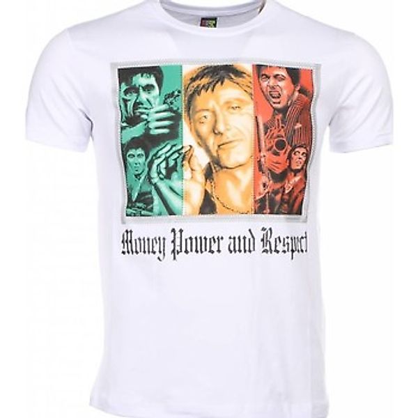 Local Fanatic  T-Shirt Scarface Money Power Respect Print günstig online kaufen