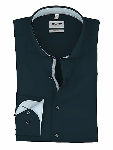 OLYMP Langarmhemd "Level Five", Royal Kentkragen, Businesshemd, body fit günstig online kaufen