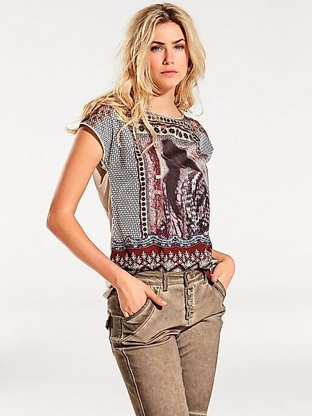 heine T-Shirt Druck-Shirt Kurzarm günstig online kaufen