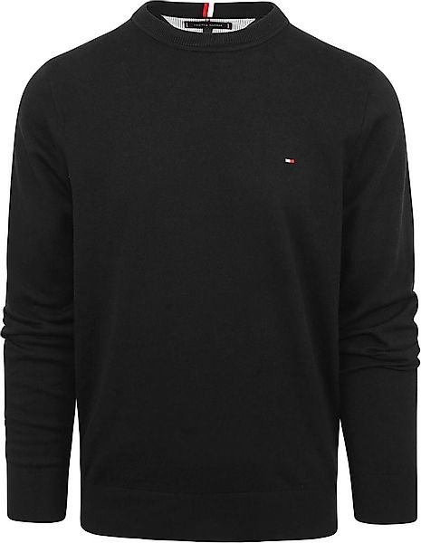 Tommy Hilfiger Pullover Rundhals Schwarz - Größe XXL günstig online kaufen