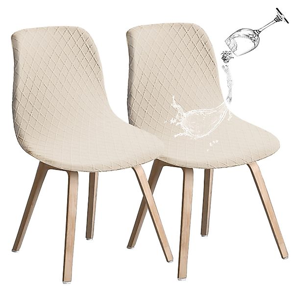 BYSURE Stuhlbezug Stretch Stuhlbezug Jacquard Esszimmerstühlhussen günstig online kaufen