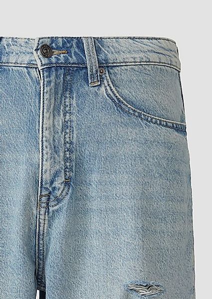 QS Bermudas Jeans-Shorts / Loose Fit / Mide Rise günstig online kaufen