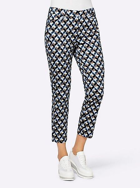 heine Jerseyhose Druck-Hose Innenbeinlänge ca. 65 günstig online kaufen