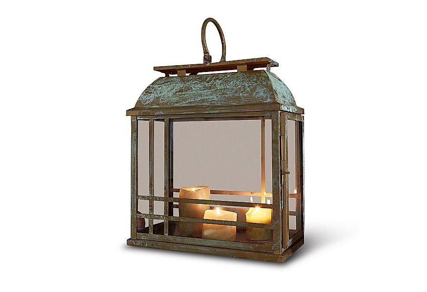 Mirabeau Kerzenlaterne Laterne Eglise antikbraun günstig online kaufen