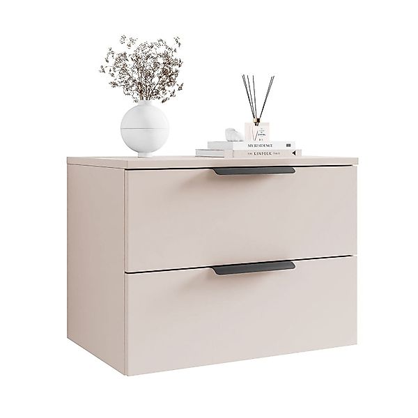 Lookway Nachttisch LINA 2S Kaschmir mit günstig online kaufen