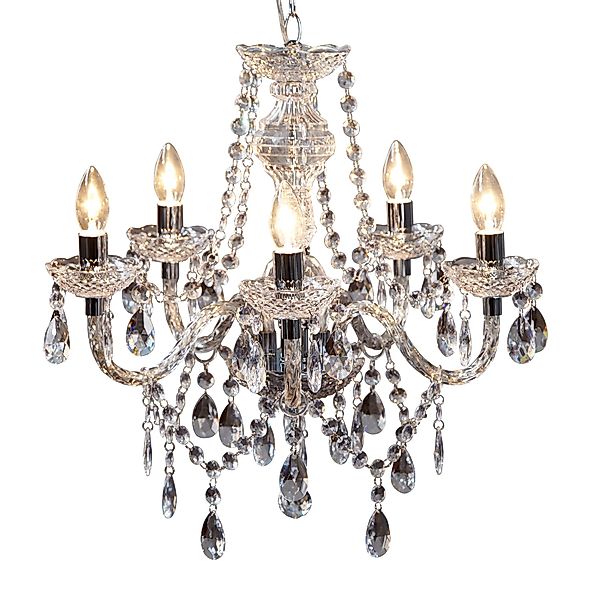 riess-ambiente Kronleuchter CRYSTAL 55cm klar, ohne günstig online kaufen