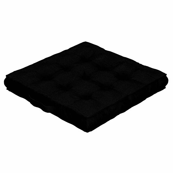 Sitzkissen Jacob mit Handgriff, schwarz, 40 x 40 x 6 cm, Etna (705-00) günstig online kaufen