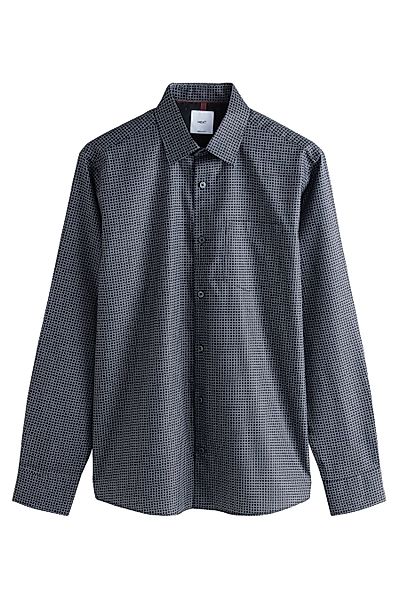 Next Langarmhemd Regular Fit Langarmhemd mit günstig online kaufen