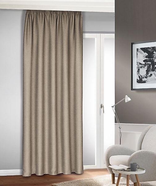 HOMING Vorhang "Tia" Kräuselband 1 Stk. tlg. Fertigschal günstig online kaufen