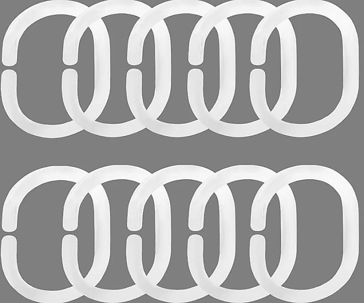 Good Life Gardinenring "Clara" offen / geschlossen (10 Stück) günstig online kaufen