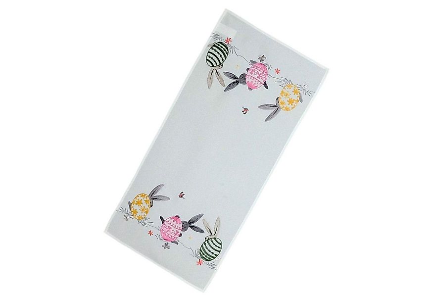texpot Tischdecke Tischläufer Stickerei Ostereier Osterhasen Ostern Frühlin günstig online kaufen