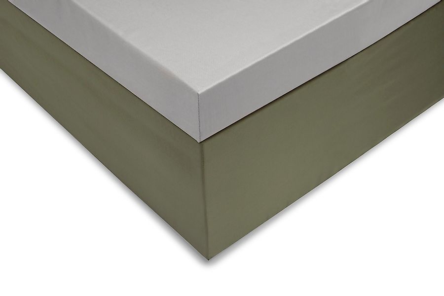 ZO HOME Spannbettlaken Satinado, Mako-Satin, Gummizug: günstig online kaufen