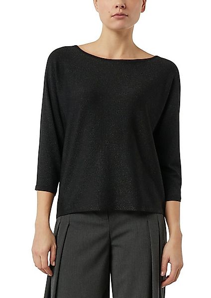 comma 3/4 Arm-Pullover mit Glitzerdetails günstig online kaufen